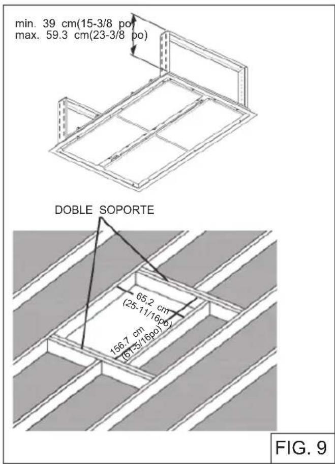 BEST Cirrus Grande CC34E63SB - PREPARATION DE L'OUVERTURE DUPLAFOND - 2