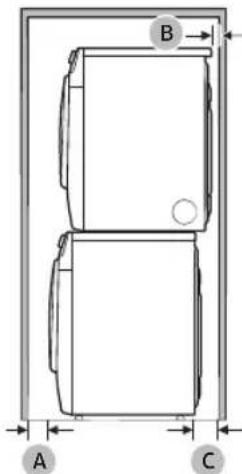 SAMSUNG WF45T6000AW - Installation - 4
