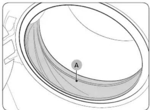 SAMSUNG WF45T6000AW - Door diaphragm - 1