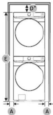 SAMSUNG WF45T6000AW - Installation - 3