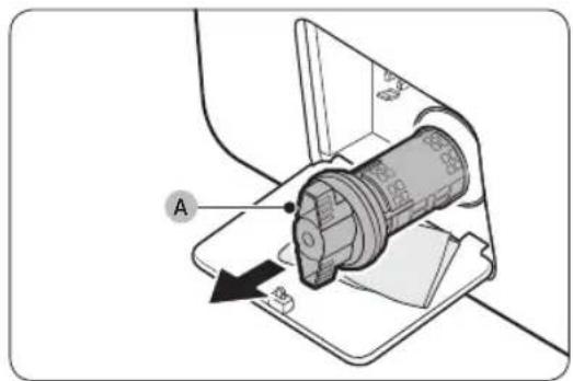 SAMSUNG WF45T6000AW - Drain filter - 1