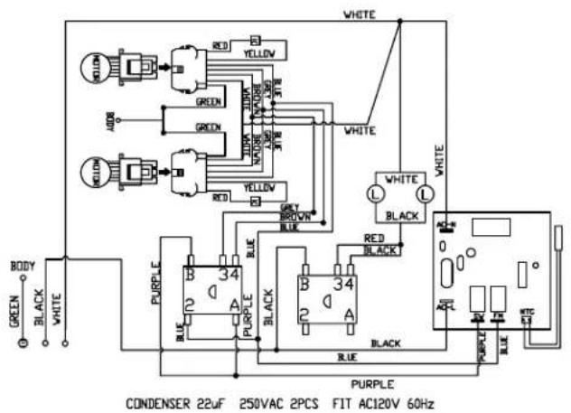 BEST CPDI362SB - WIRING DIAGRAM - 1
