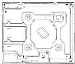 INDESIT PI 640 AS (AN) R - Esquema de fijación de los ganchos - 4