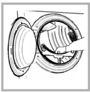 INDESIT IS 60 V (EX) PAI - Limpar o filtro(before de cada ciclo - 2