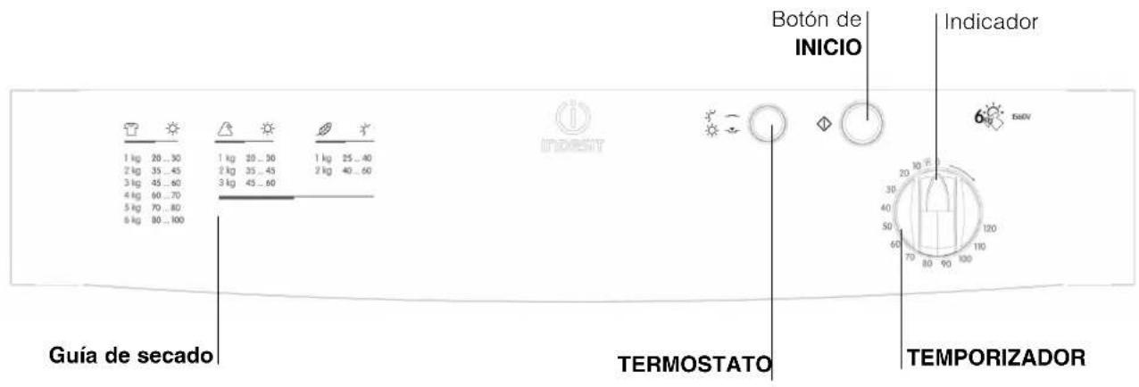 INDESIT IS 60 V (EX) PAI - Panel de control - 1