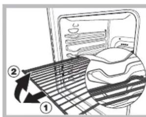 INDESIT K3C51(W)U S - Het controlelampje van de oven (O) - 1