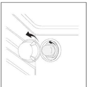 INDESIT K3C51(W)U S - Austausch der Backofenlampe - 1