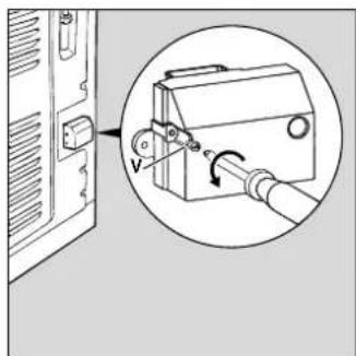 INDESIT K3C51(W)U S - Встановлення шнуру живлення - 2