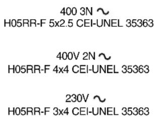 INDESIT K3C51(W)U - Elektrische aansluiting - 1