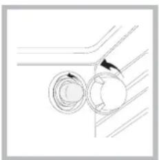 INDESIT K3C51(W)U - Як замінити лампочку для освітлення духовки - 1
