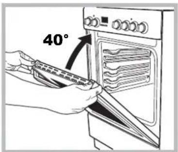 INDESIT I6TG1G(X)GHEX - Desmontaje y montaje de la puerta del horno: - 2