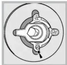 INDESIT I6TG1G(X)GHEX - Adjusting the gas oven burner's minimum setting: - 2