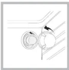 INDESIT I6TG1G(X)GHEX - Remplacement de l'ampoule d'éclairage du four - 1