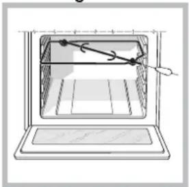 INDESIT I6TG1G(X)GHEX - El asador giratorio - 1