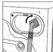 INDESIT WD 105 T (EX) 22060 - Connection to the water mains - 2
