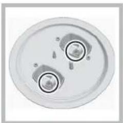 INDESIT KN6T72SA(W)NL S - Replacing the Triple ring burner nozzles - 2