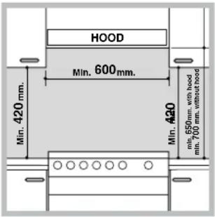 INDESIT KN3G210S(W)FR - Positionnement et nivellement - 1