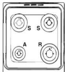 INDESIT KN3G210S(W)FR - Adjusting the gas oven burner's minimum setting: - 4