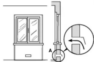 INDESIT K6G110S(W)NL - Ventilatie van de vertrekken - 1