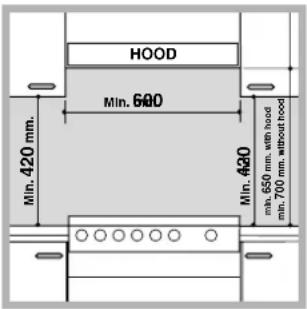 INDESIT K6G110S(W)NL - Positionnement et nivellement - 1