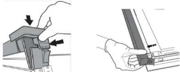 INDESIT IS5V5GCWE - CLIQUEUR POUR NETTOYER - NETTOYER LA VITRE - 1