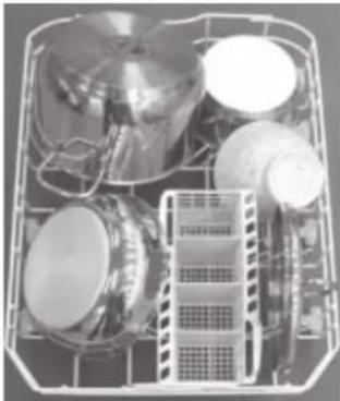INDESIT IDL 420 FR.C - Réglage en hauteur du panier supérieur - 4