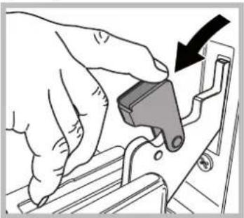 INDESIT I63I 6C6A.T(X)FR - Démontage et remontage de la porte du four : - 2