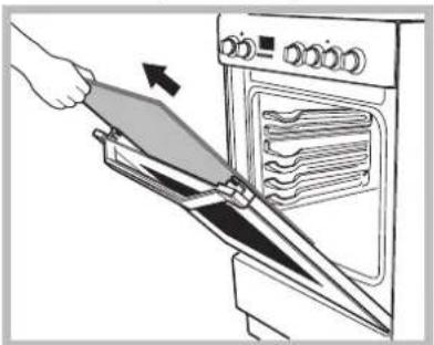 INDESIT I63I 6C6A.T(X)FR - Démontage et remontage de la porte du four : - 5