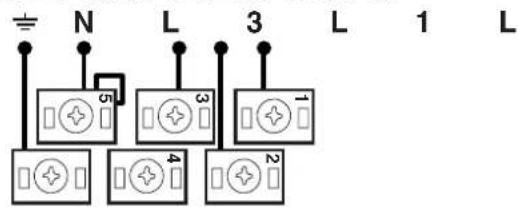 INDESIT I63I 6C6A.T(X)FR - Montage du cordon d'alimentation - 6