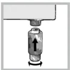 INDESIT I63I 6C6A.T(X)FR - Waterpas zetten - 2