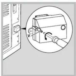 INDESIT I5V7H6A(X)EU - Fitting the power supply cable - 2