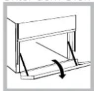 INDESIT I5V7H6A(X)EU - Aufbewährungsbereich unter dem Ofen - 1