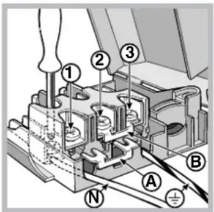 INDESIT I5V7H6A(X)EU - Montaż przywodu zasilajćego - 3