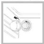 INDESIT I5V7H6A(X)EU - Replacing the oven light bulb - 1