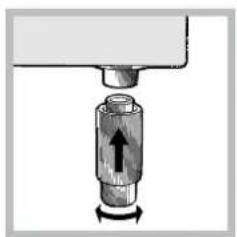 INDESIT I5V7H6A(X)EU - Nivellierung - 1