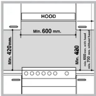 INDESIT I5V7H6A(X)EU - Ustawienie w poziomie - 1