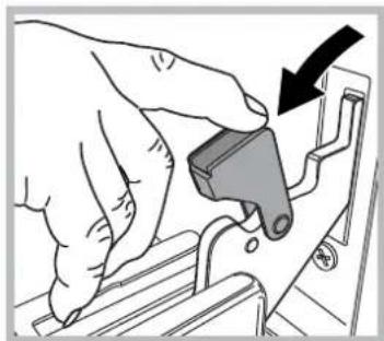INDESIT I5V7H6A(X)EU - Démontage et remontage de la porte du four : - 2