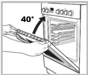 INDESIT I5V7H6A(X)EU - Démontage et remontage de la porte du four : - 3