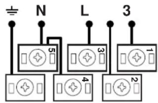 INDESIT HGK 150.B (WH) - Monteren voedingskabel - 2