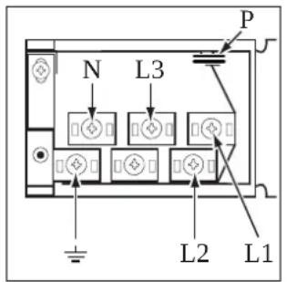 INDESIT HGK 150.B (WH) - Fitting on a Power Supply Cable - 3