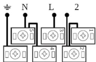 INDESIT HGK 150.B (WH) - Fitting on a Power Supply Cable - 5