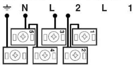 INDESIT HGK 150.B (WH) - Verlagen des Netzkabels - 5