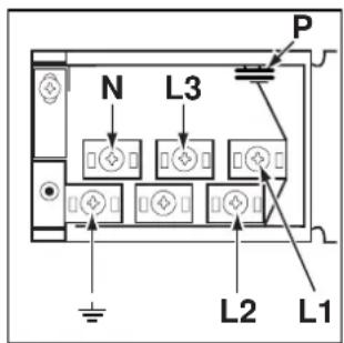 INDESIT HGK 150.B (WH) - Monteren voedingskabel - 3