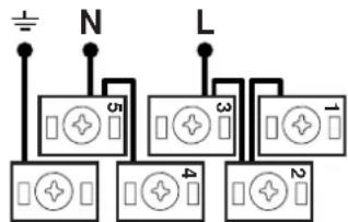 INDESIT HGK 150.B (WH) - Monteren voedingskabel - 4