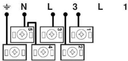 INDESIT HGK 150.B (WH) - Verlagen des Netzkabels - 2