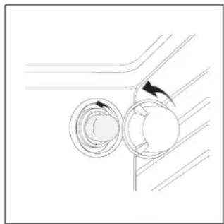 INDESIT HGK 150.B (WH) - Lampenwechsel im Backofenraum - 1
