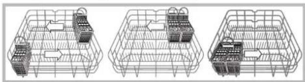 INDESIT DFP 273 NX FR - Panier à couverts - 2