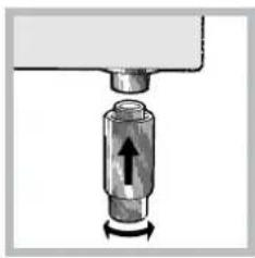 INDESIT KN3C76A(X)EU S - Positionnement et nivellement - 3