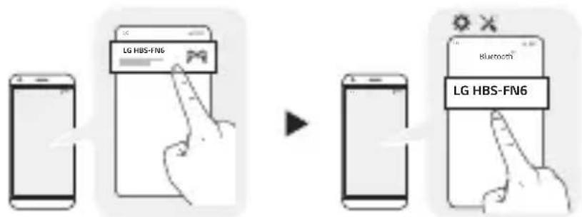 LG HBS-FNS Bluetooth LG HBS-FNS