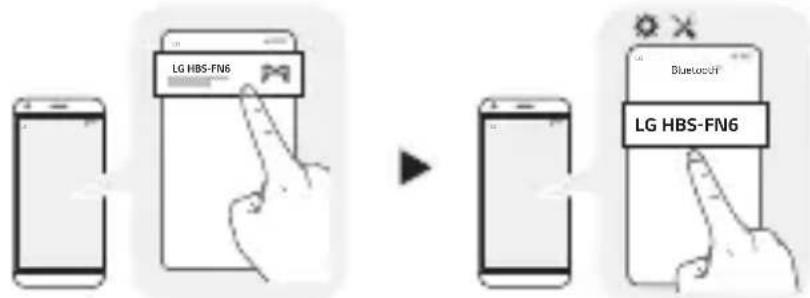 LG Tone Free HBSFN6 - Abbinamento rapido - 2